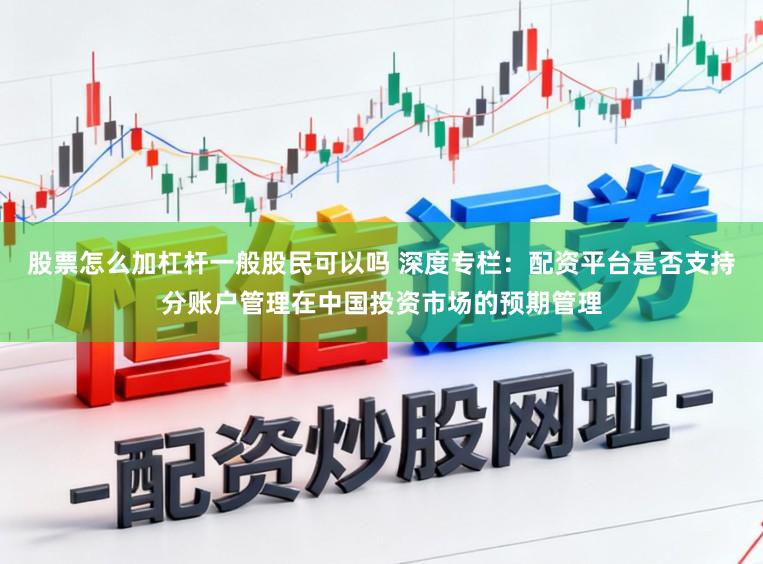 股票怎么加杠杆一般股民可以吗 深度专栏：配资平台是否支持分账户管理在中国投资市场的预期管理