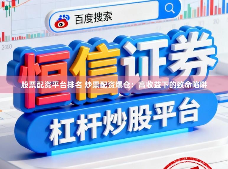 股票配资平台排名 炒票配资爆仓：高收益下的致命陷阱